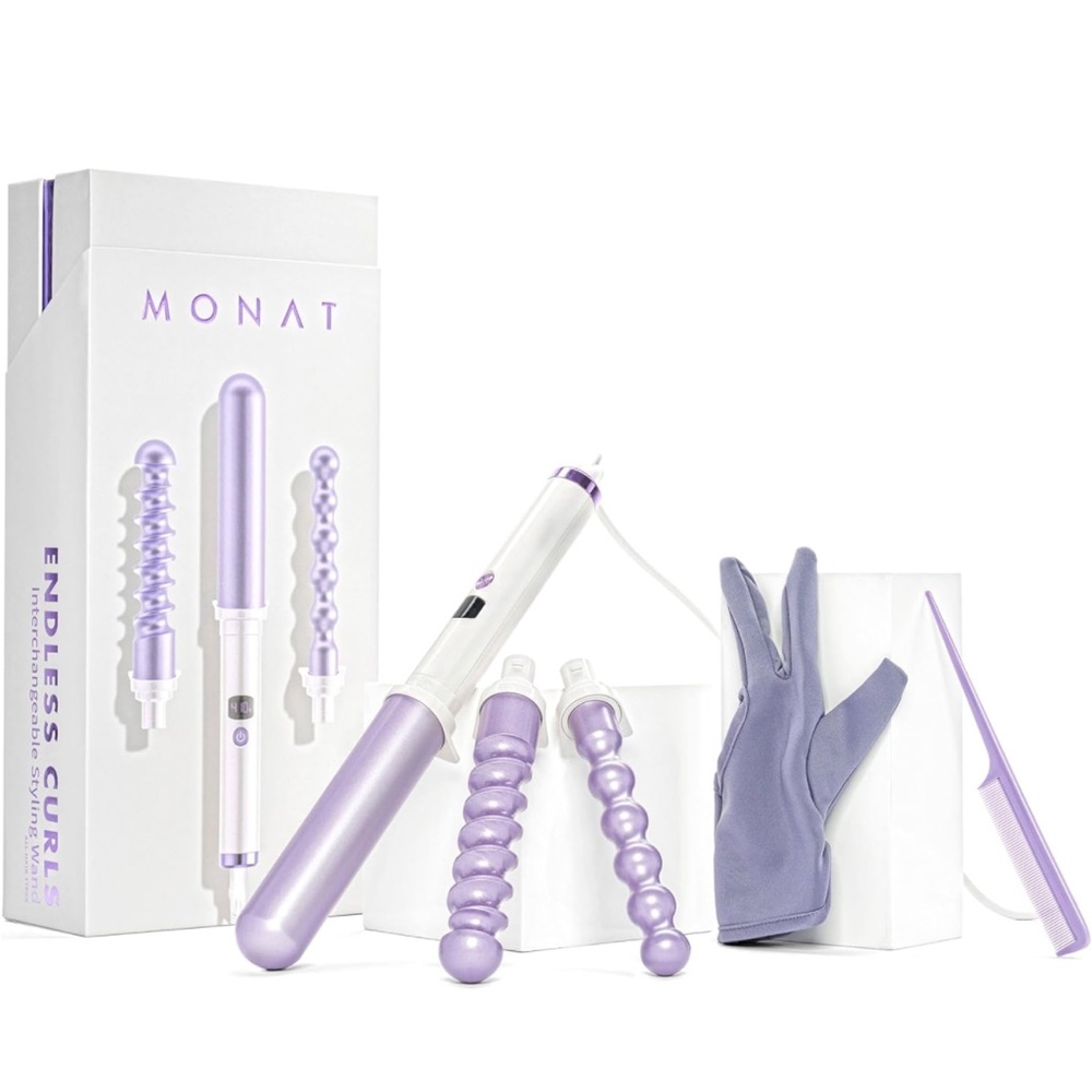 Monat interchangeable curling wand